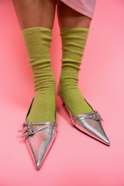 Skarpety LUREX LEMON
