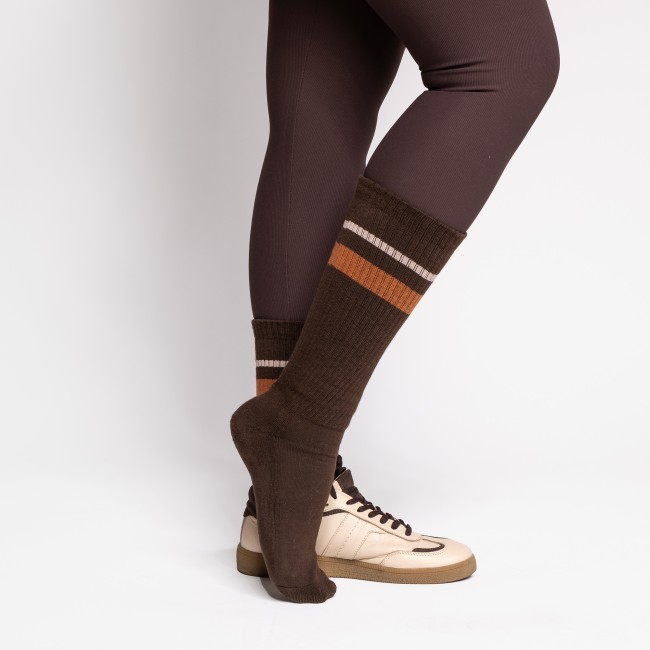 Skarpety sportowe dark brown