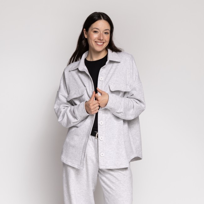 KOSZULA DRESOWA GRAY MELANGE